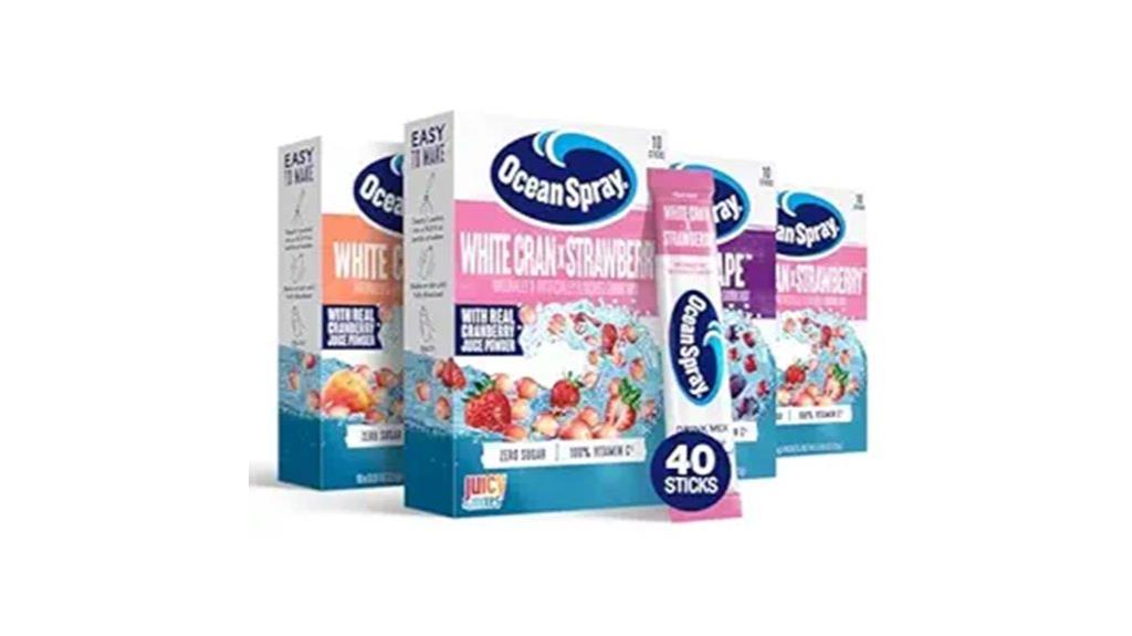 ocean spray zero sugar notes