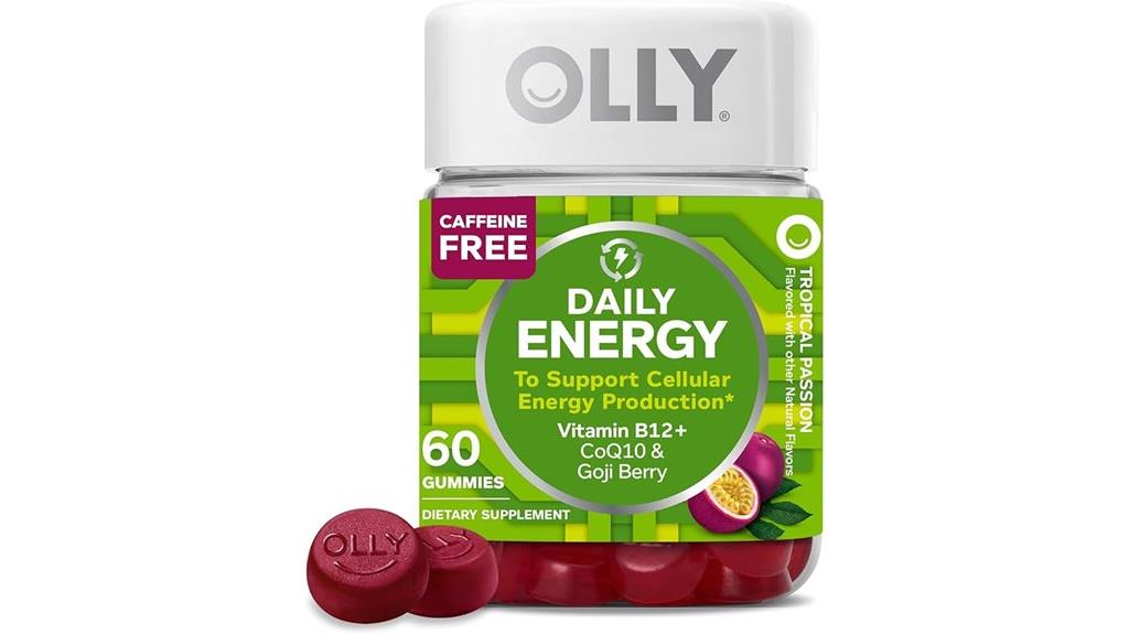 olly caffeine free energy gummy