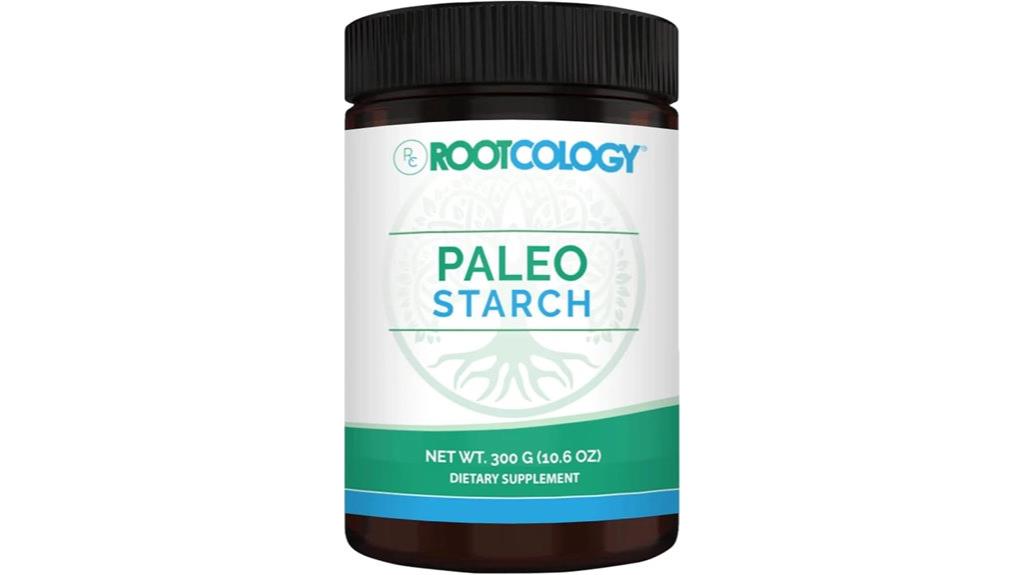 organic green banana flour and potato starch