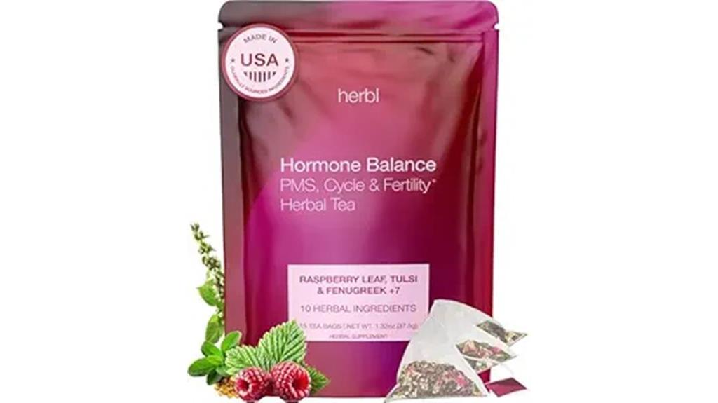 organic hormone balance tea for women