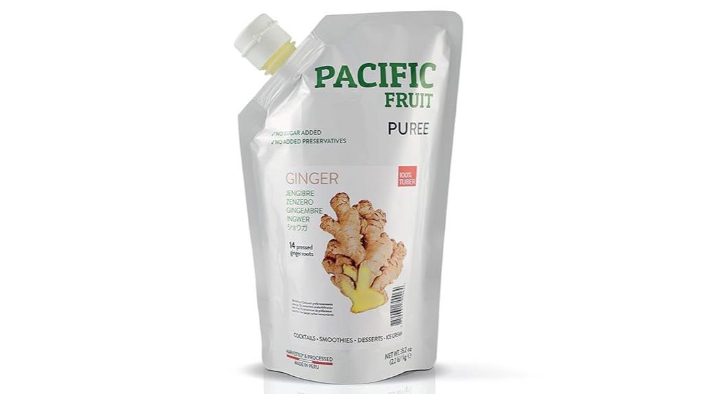 pacific fruit ginger juice extract drink