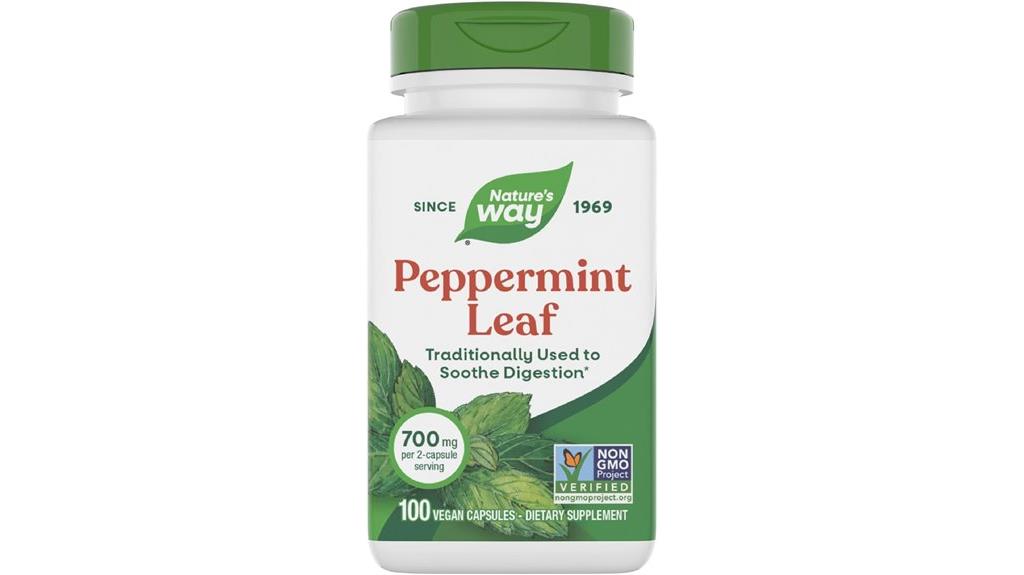peppermint leaf supplement 700mg
