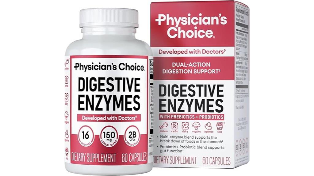 physician s choice digestive enzymes 60