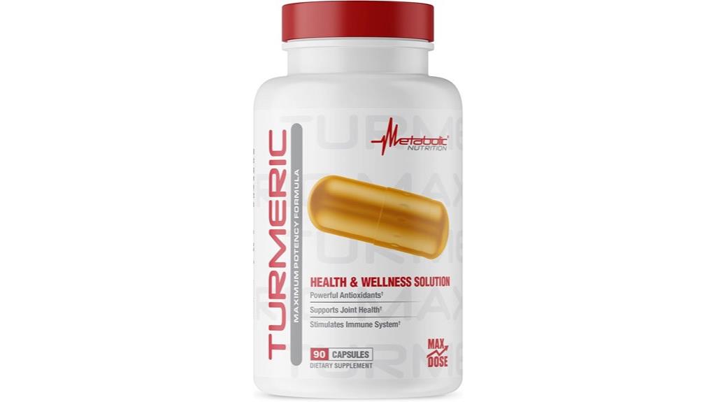 plant based turmeric curcumin with black pepper