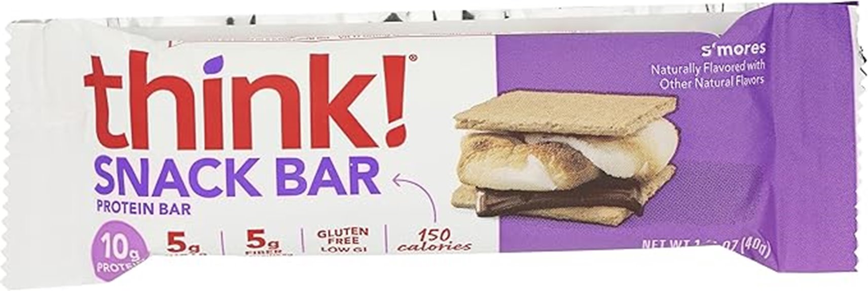 protein s mores bar 150 calories