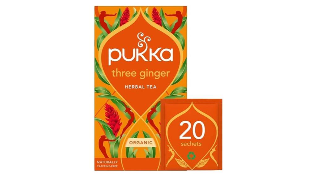 pukka three ginger tea giftset