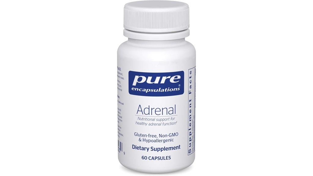 pure encapsulations adrenal cortex supplement