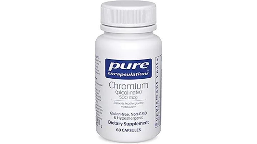 pure encapsulations chromium picolinate