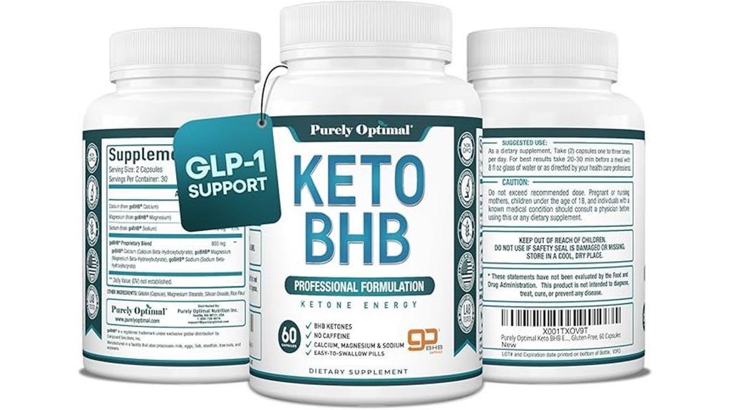 purely optimal keto ketone capsules