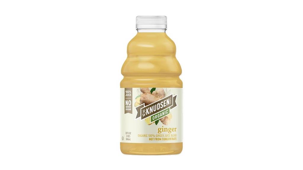 r w knudsen ginger juice