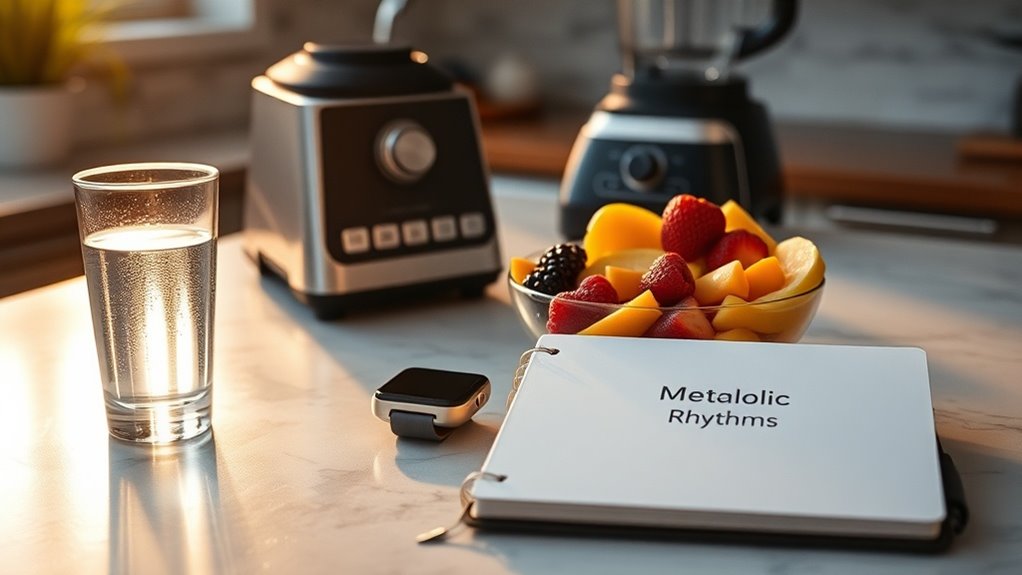 resetting metabolic rhythms through consistent gradual adjustments