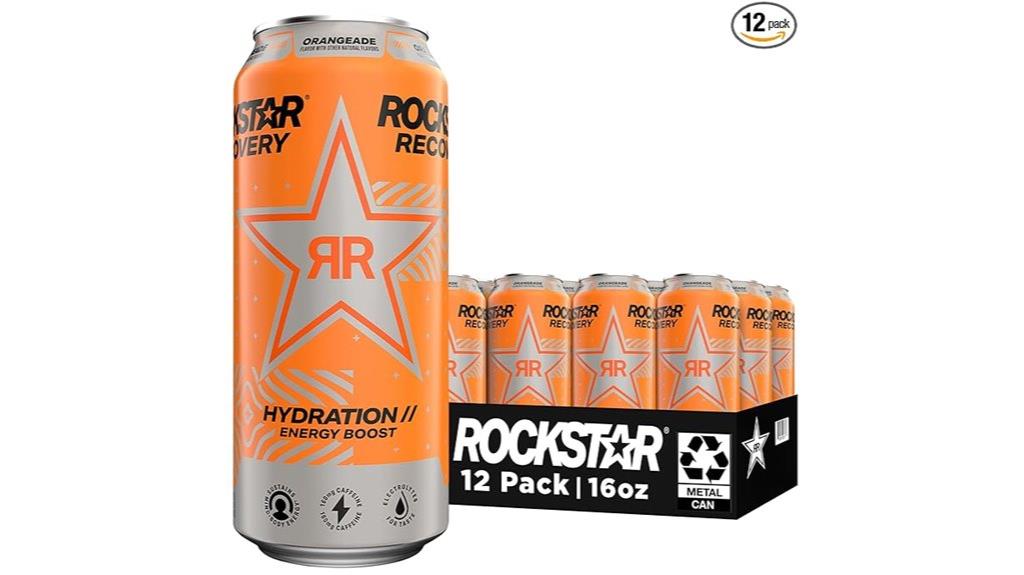 rockstar energy drink packaged