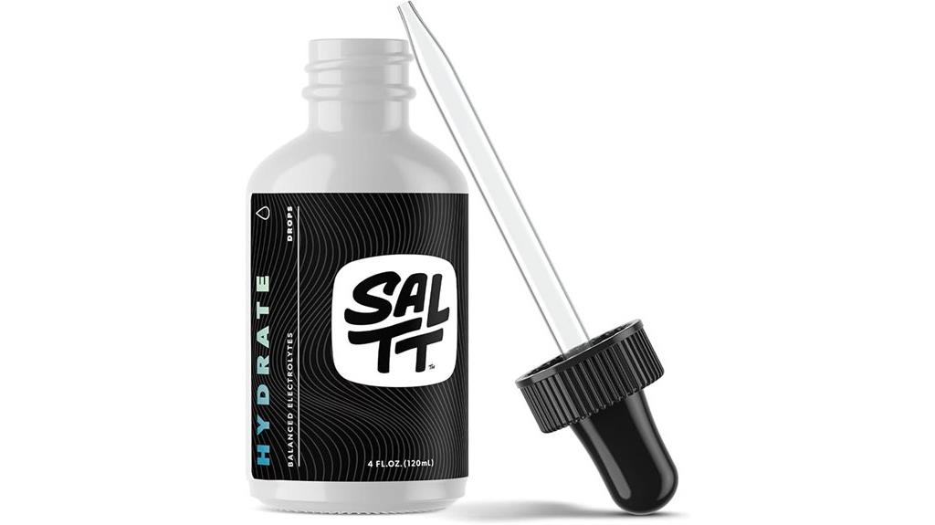 salt electrolyte hydration drops keto if unflavored