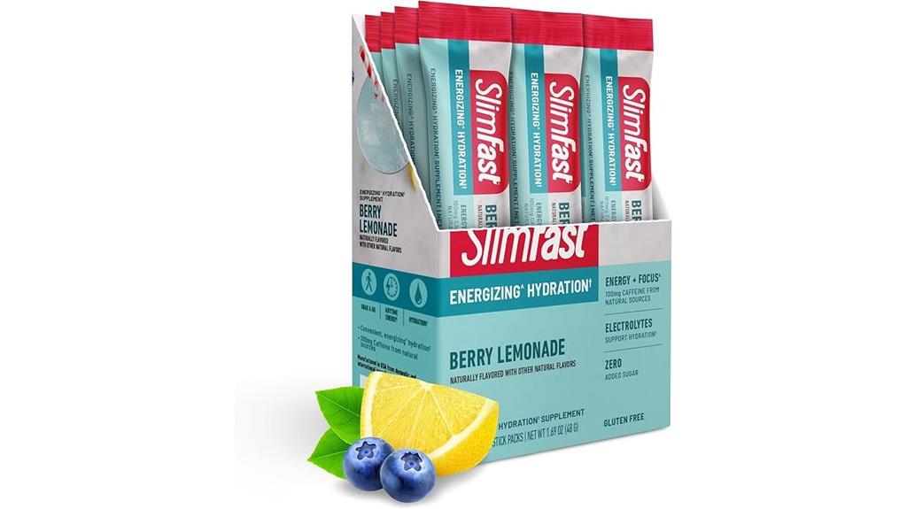 slimfast hydration mix packets