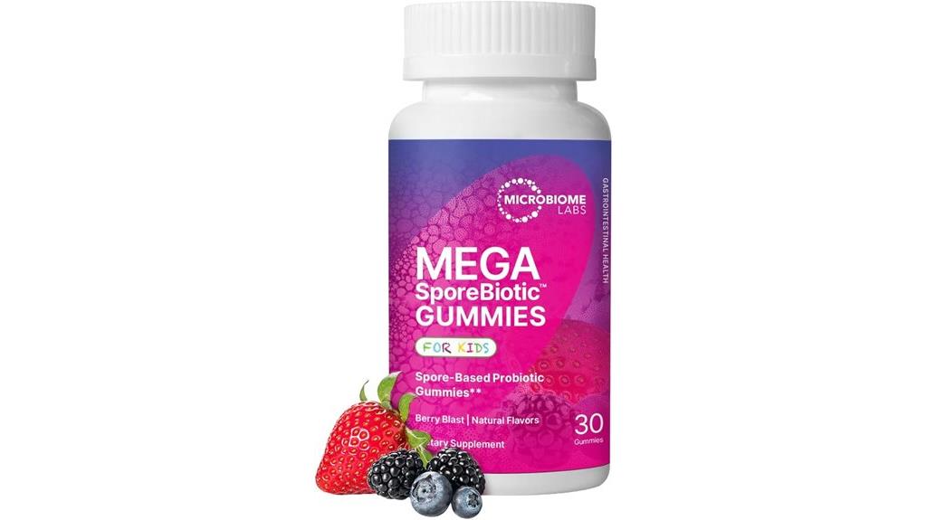 spore based gummy probiotics for kids