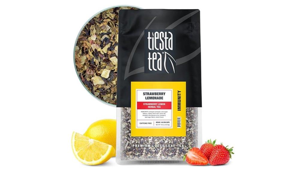 strawberry lemonade loose tea