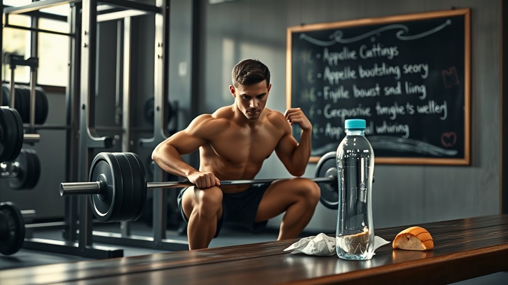 strength training increases appetite signals