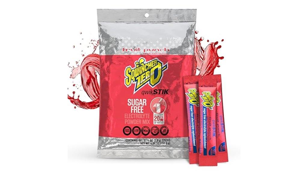 sugar free electrolyte powder packets