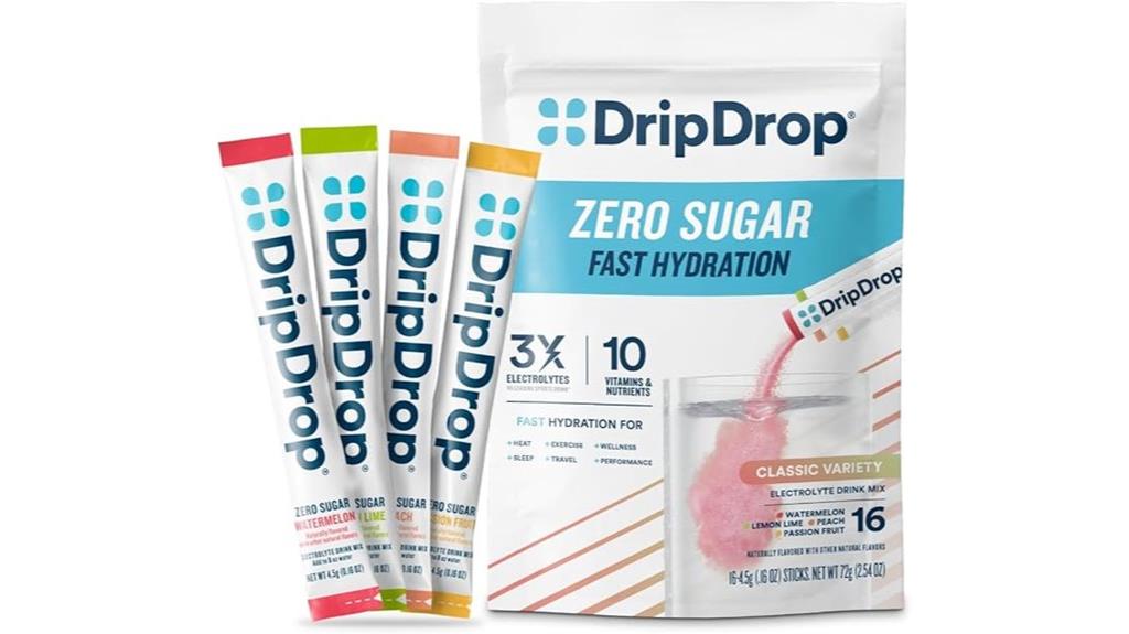 sugar free hydration packets variety pack