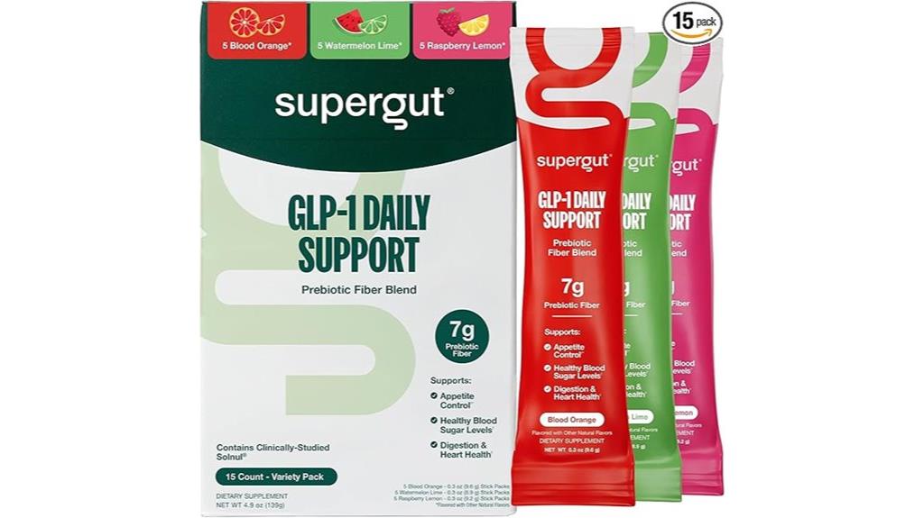 supergut glp1 sugar free variety pack