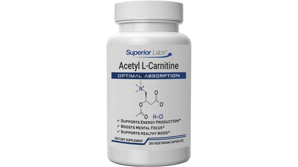superior labs alcar 500 mg capsules