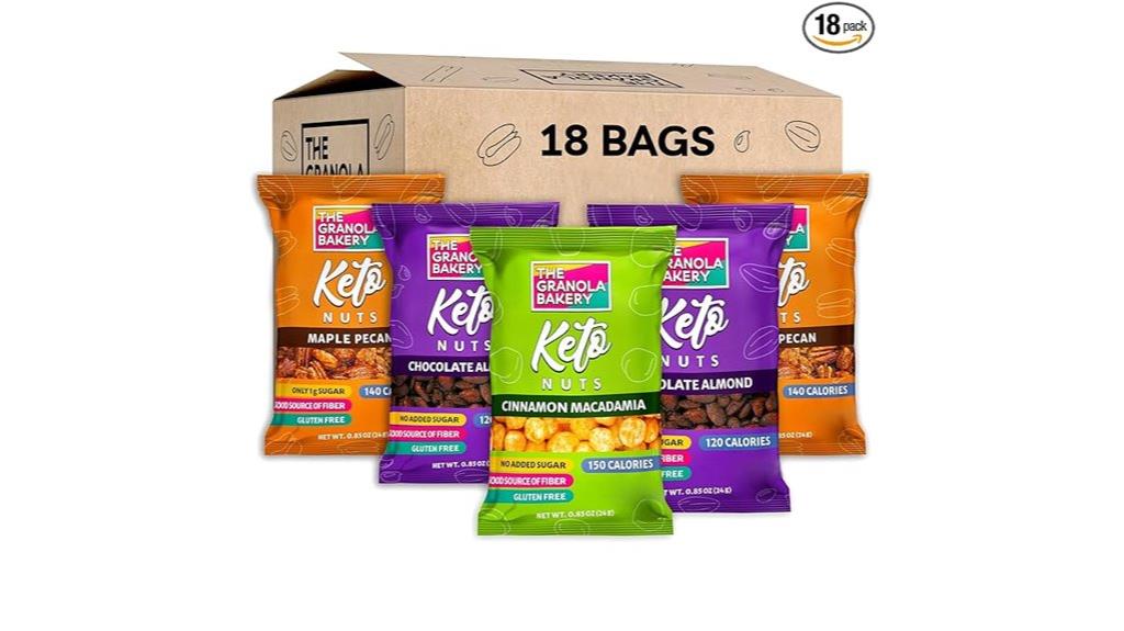 tgb variety nut bites keto gluten free 0 85oz pack of 18