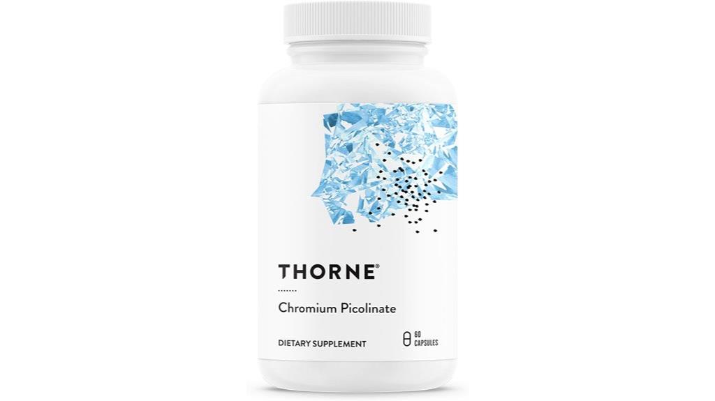 thorne chromium picolinate supplement