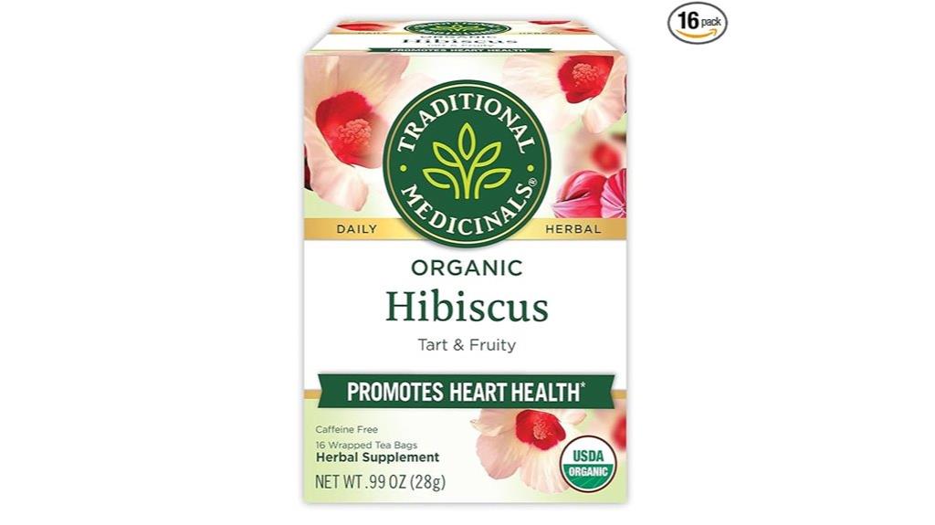 traditional medicinals hibiscus tea