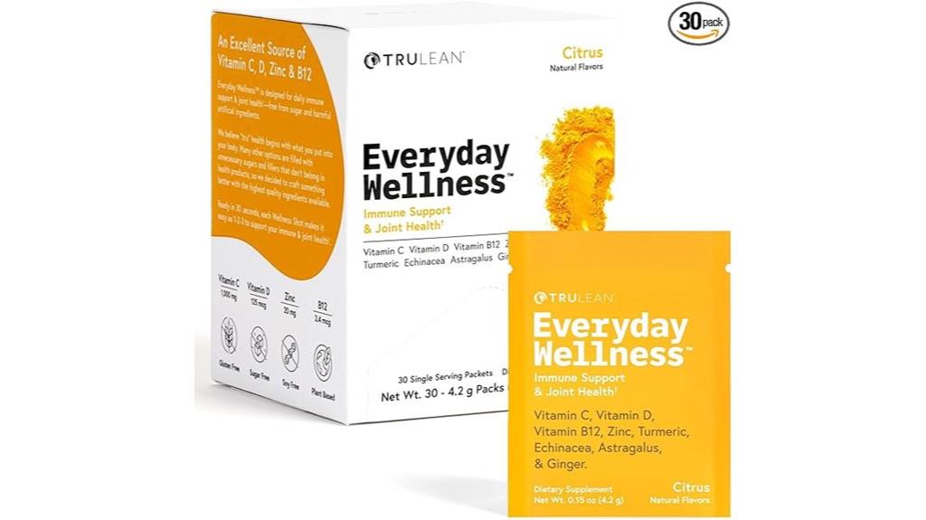 trulean citrus wellness shots