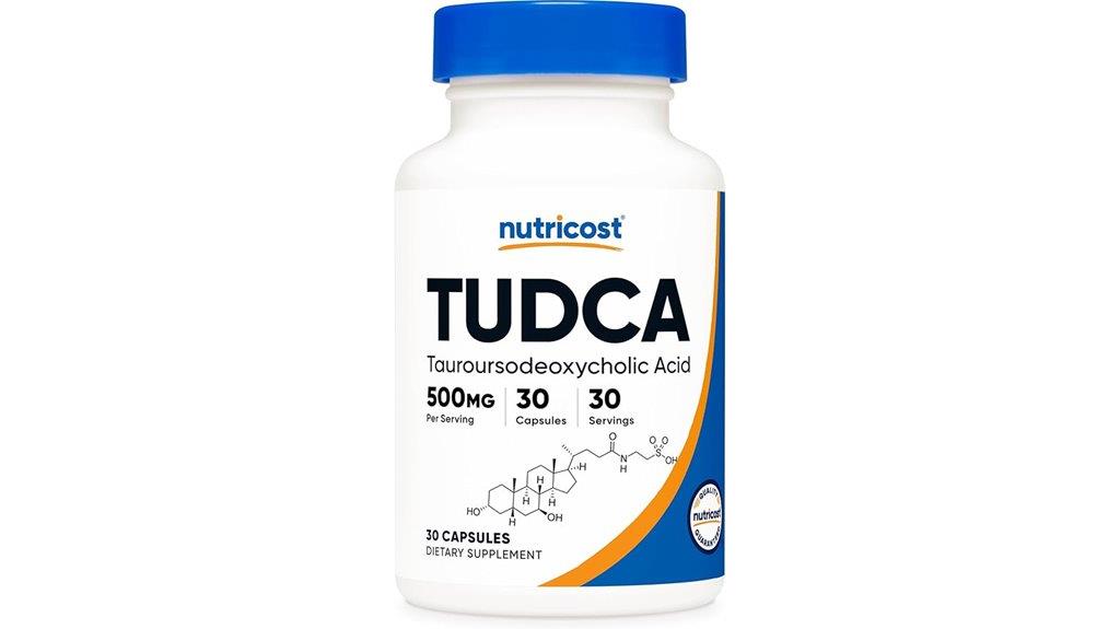 tudca 500mg 30 capsules