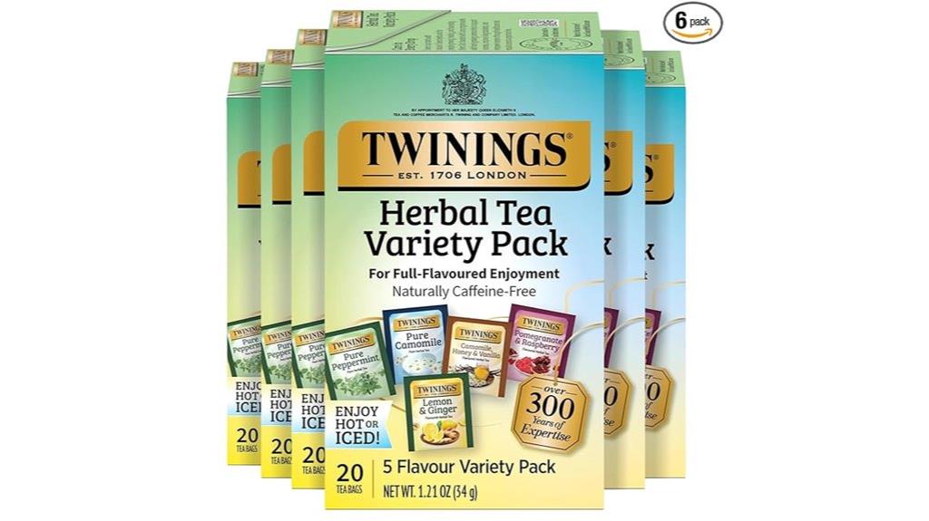 twinings herbal tea variety pack