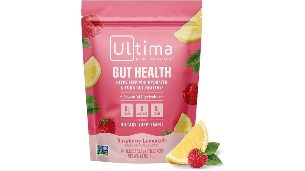 ultima replenisher raspberry lemonade sticks