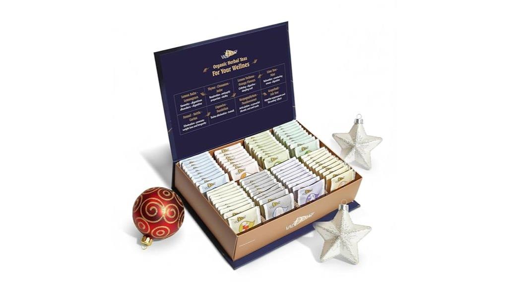 valdena organic herbal tea sampler
