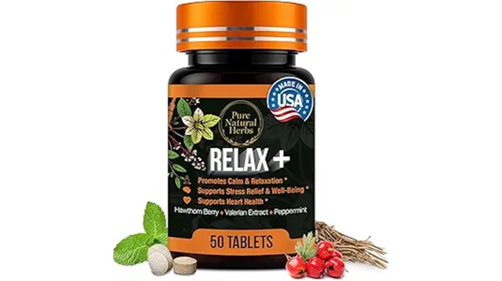 valerian hawthorn peppermint