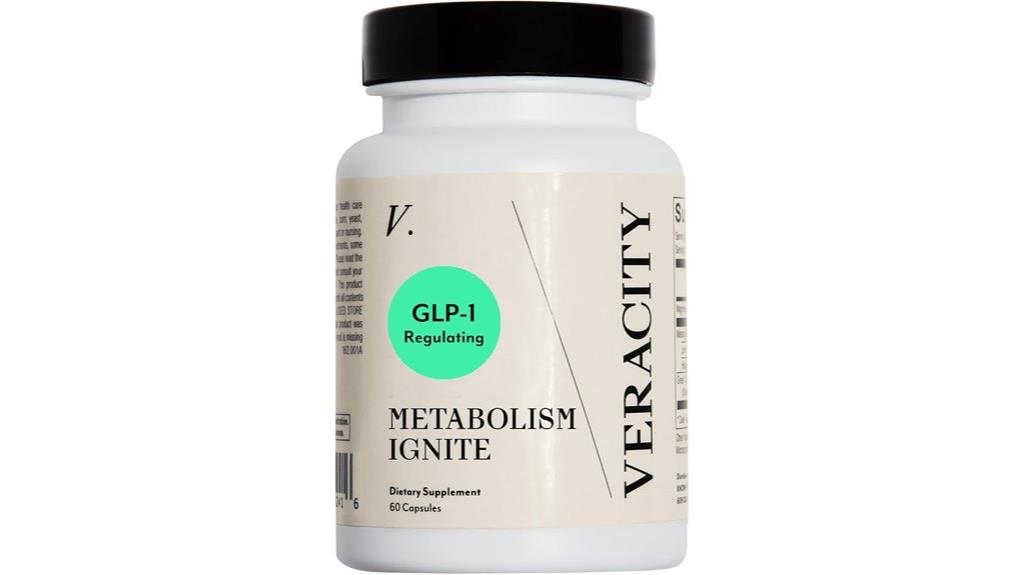 veracity metabolism ignite supplement label