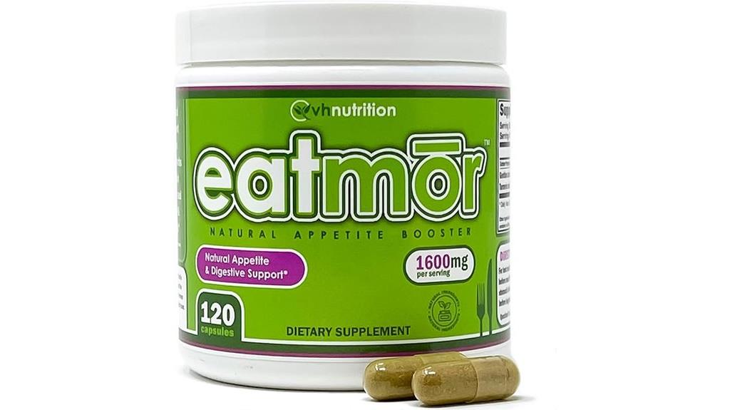 vh nutrition appetite booster pills with gentian ginger alfalfa