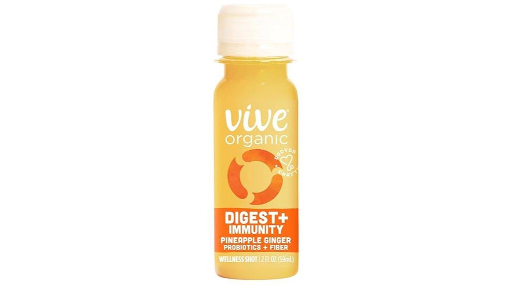 vive organic pineapple ginger shot