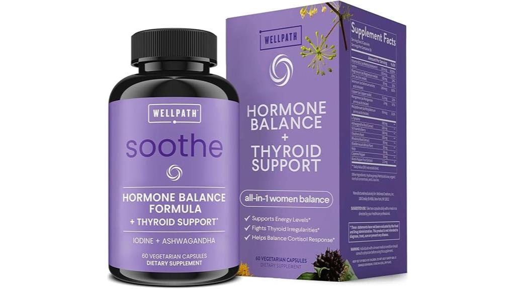 wellpath cortisol thyroid adrenal supplement 60 count