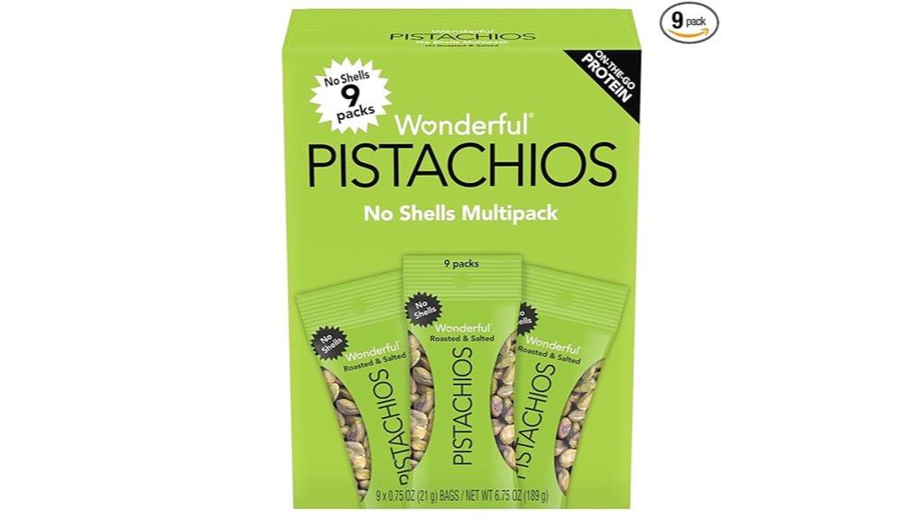 wonderful pistachios no shells roasted salted
