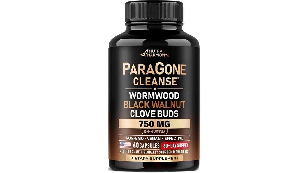 wormwood walnut clove detox