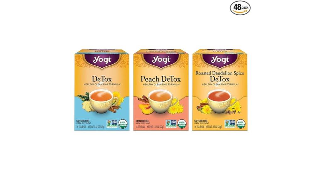 yogi herbal detox trio