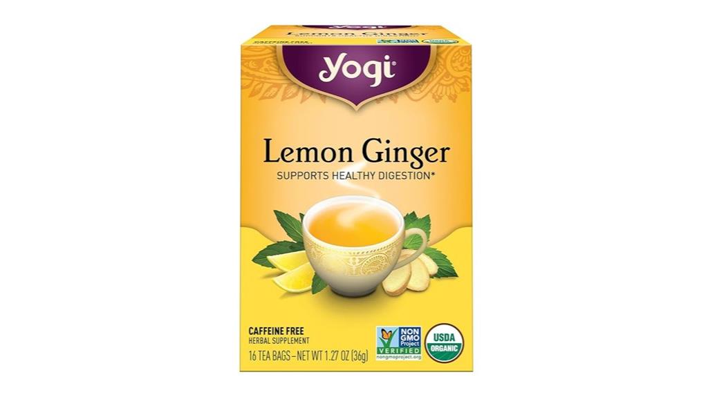 yogi tea lemon ginger