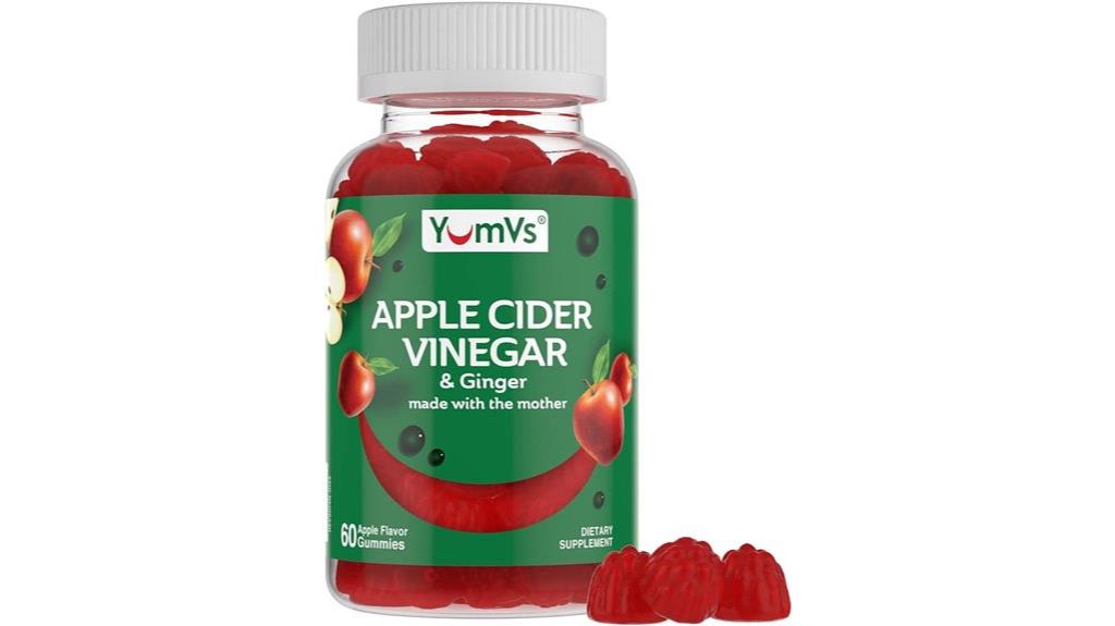 yum v s apple cider vinegar gummies