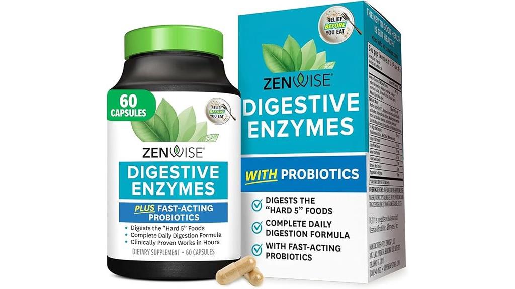 zenwise digestive enzymes with probiotics