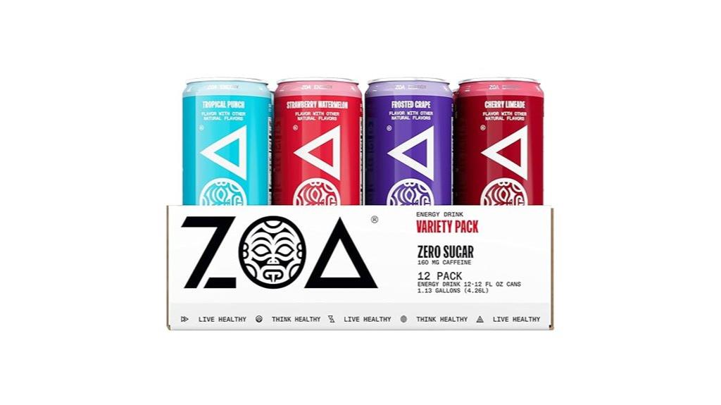 zero sugar energy drinks variety pack